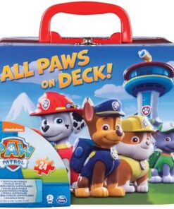 SPIN MASTER Paw Patrol Valisette 2 Puzzles Lenticulaire - Effet 3D à Construire Enfants 3 Ans+ 6033095
