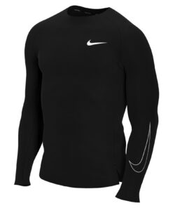 NIKE Pro Sweatshirt Homme Écharpe Sportive Foncé Fonctionnelle Taille S Écran Populaire