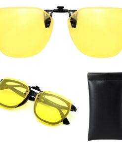 Lunettes polarisantes Clip-On anti-éblouissantes pour hommes et femmes