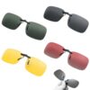 Vyanveo 4 Pièces Surlunettes de Soleil Clip pour Lunettes de Vue - Conduite, Pêche, Alpinisme et Voyages Extérieurs - Sé