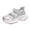 SUCHETA Chaussures de Sport Confortables pour Femmes | Souples et Légères en Maille Creuse Respirante avec Lanières Croi