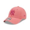 Chapeau New Era 9Forty Enfants New York Yankees Pink