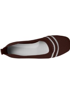 Chaussures confortables femme orthopédiques respirantes et légères F-25 Noir