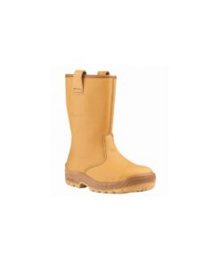 JALLATTE Bottes de sécurité Marron - Protection maximale, Pratiques et Durables pour les Ouvriers - Bureau de Travail -