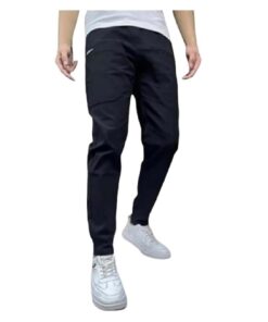 ÉRICAT Vogany Pantacôt Mens Wearables Mode Élastiqués Multipochs Skinny