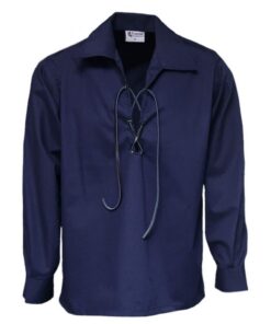 Tartanista Chemise Ghillie pour Homme Style Jacobite - Élégant et Confortable - Taille au_lat тогда добавьте конкретную
