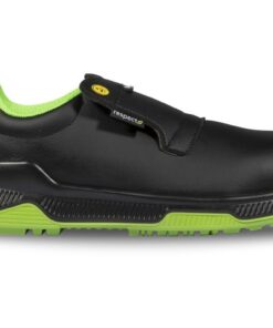 Chaussures de sécurité ESD JALLATTE JALGABBRO Basses Noire S2SRC pour Travailleurs Industriels