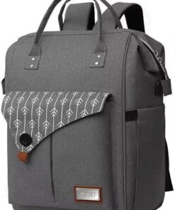 Sac à Dos Azur Imperméable Antivol 15.6PC pour Femme Voyage Travail Scolaire