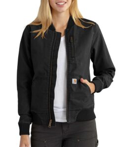 Carhartt Crawford Bomber Jacket Femme Hiver Chic et Fonctionnel