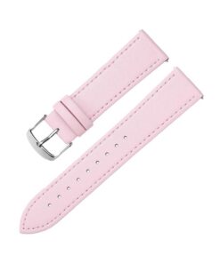 Montre en Cuir Garmin Fenix 6 Pro Rose, Bracelet Remplacable 22mm pour Forerunner 955Compatible