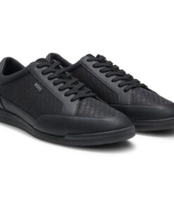 BOSS Homme Baskets de Tennis Tenn_MN Élégantes et Comfortables pour Hommes en Salon de Sport ou Ville