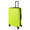 Valise Grande Taille SKPAT - Rigide 4 Roulettes - Ultra Légère Combinaison Verrouillage Pistache