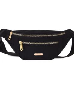 Colexy Sac Banane Étanche Unisexe Portable pour Voyage Sport et Loisirs