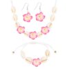 Hifot Colliers Coquillage Femme Colorees Bijoux de Plage d'étépour Femmes