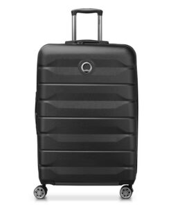 DELSEY PARIS - Valise Grande Taille Rigide Extensible Noir - 112 Litres - Ideale Pour Voyageurs Affaires - Protection Av