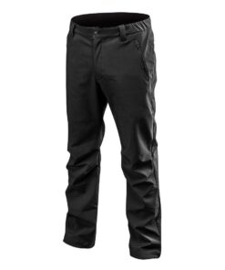 NEO TOOLS Pantalon Softshell Noir Imperméable pour l'Hiver - Loisirs - Travail