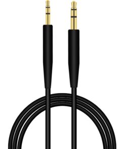 Câble jack stéréo de rechange 3,5 mm à 2,5 mm pour casque Bose OE2/OE2i/AE2/QC25/QC35 - compatible avec tous les modèles