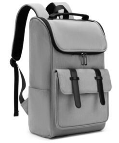 Sac à Dos Homme d'affaire pour Ordinateur 15.6 Pouces Imperméable et Élégant pour Collège et Travail - Gris Sac à Dos