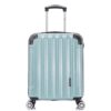 RAYKONG Valise Cabine en Polycarbonate 55x40x20cm (44L) pour Voyageurs - Protection dans Les Coins - Serrure Intégrée -