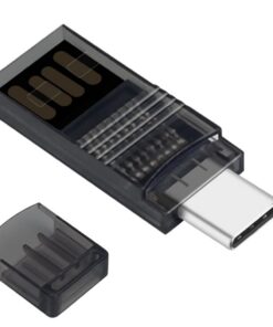BORLTER CLAMP Micro SD/TF Compatible avec MacBook & Ordinateur Portable Fonction OTG 2 en 1 Compatible avec MacBook & Té