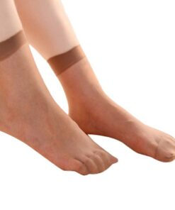 Chaussettes Femme Anti Transpiration 35-38 Elastiques Volant Coton