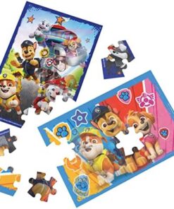 Pat Patrouille Puzzle Effet Lenticulaire - 2 Puzzles 24 Pièces Enfants 3 Ans+