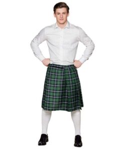 Boland Boland 81228 Jupe écossaise Mr Tartan Taille Unique Carnaval Déguisement Fête à Thème Soirée à Thème Porter Foula