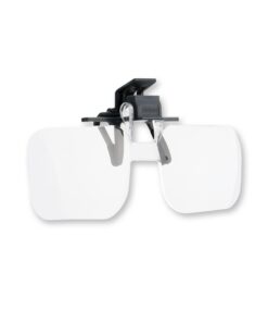 Carson Clip and Flip loupe pour lunettes OD-10 avec serrage et grossissement 1,5x