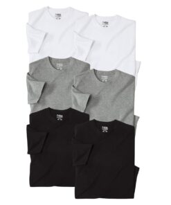 Atlantis For Men Lot de 6 T-Shirts Homme Manches Courtes Grandes Tailles M au 5XL