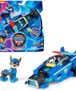 Pat Patrouille Chase Véhicule Figurine Sons Lumières Enfant 3 Ans+