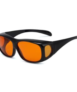 EyeKepper lunettes bloquent la lumière bleue 100% - teinte orange - anti-UV - anti-eblouissement - idéales pour PC, tabl