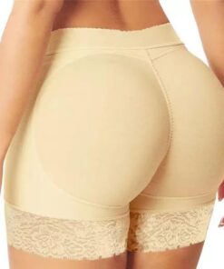 Eowppue Culotte Push Up Femme Push Up Fesse + Rembourrée + Légère, Pour Femmes en Scene de Danse + Golf, Mode de Coupe É