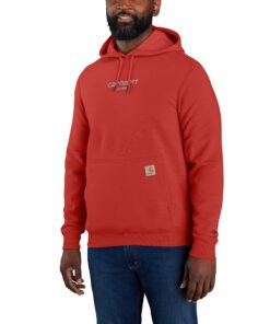 Carhartt Force Sweatshirt Logo Graphic Relaxed Fit Homme Hiver Chaud
