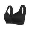 NaLatia Femme Soutien-Gorge Post-Opératoire Sport Fermeture Devant Sans Armature Brassiere Yoga