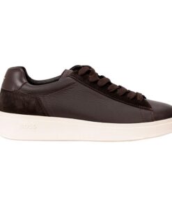 BOSS Bulton Entraîneurs Homme Leather Working Group - Qualité Élevée pour Hommes en Scene Professionnelle