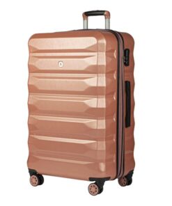 BEMON 28" Rigid Suitcase 4-Wheel Hard-Shell for Travel & Business - Durable Lightweight Design | Nice Rose