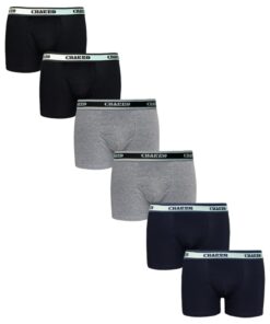 CHARRO Slip/Boxer Pour Homme Couleur Assorties Lot de 6 - Vendus en 9 et 12Pièces