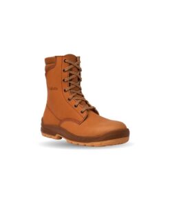 JALLATTE Rangers de sécurité Marron - Protection optimale pour les gardes S3 SRC