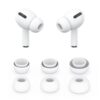Wanme Airpods Pro Silicone Points d'Oreille avec Reduction Bruit et Garde-Poussiere 3 Paires