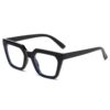 LJCZKA Lunettes Anti Lumière Bleue Carrez pour Femme et Homme - Petite Taille Anti Fatigue pour Jeux, Texing et Lecture