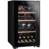 Cave de température double zone LS51.2ZBLACK (50 bouteilles) - Vin et bière, Design silencieux, Idéal pour les amateurs