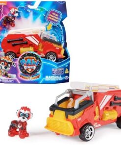 Pat Patrouille Marcus Film Véhicule Figurine Sons Lumières Enfant 3 Ans+
