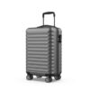 NUMADA NEWTECK Valise Cabine Upfly 20' ABS Gris - Résistante, Légère et Compartimentée | Idéale pour Voyage | Traitement