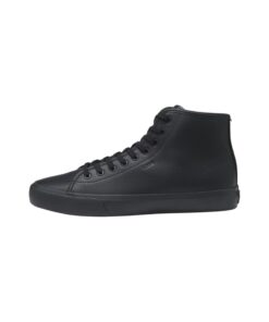 BOSS Hommes Baskets Montantes en Similicuir Texture Grainée pour Hommes Occasions Formelles et Informelles - Mixte Adult