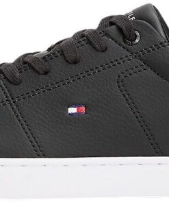 Tommy Hilfiger baskets vulcanisées homme en cuir essential detail automne-hiver jegins confortable