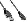 Chargeur Garmin Compatible avec Fenix 5X/Venu Sq 2 Plus - 100cm Cable USB Remplacement - Noir