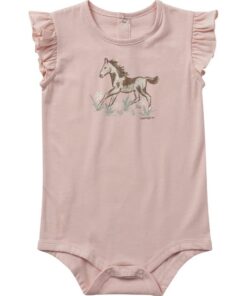 Carhartt Body à manches courtes pour bébé fille en coton respirant - Hiver - Confort Étanche