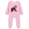 tiansiaben Curious Monkey Jungle Combinaison à manches longues pour bébé Unisexe - chaud et confortable - matière douce