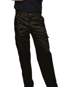 Portwest C701BKR28 Taille Regular – Pantalons de Combat – Noir – Pour les adultes – Milieu de journée – Taille ajustable