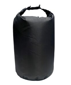 Sac étanche 20L Noir pour kayak, plage et camping